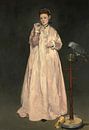 Junge Dame in, Edouard Manet - 1866 von Het Archief Miniaturansicht