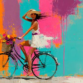 I Want To Ride My Bicycle by Harry Hadders Design