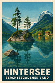 Hintersee – Island of tranquillity by Sabine Wagner