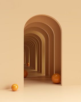Orange arches by shoott photography