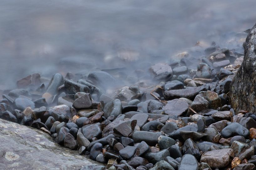 Pebbles in the fog by Nadia Feys