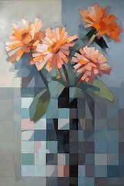 Stilleven Bloemen pixels