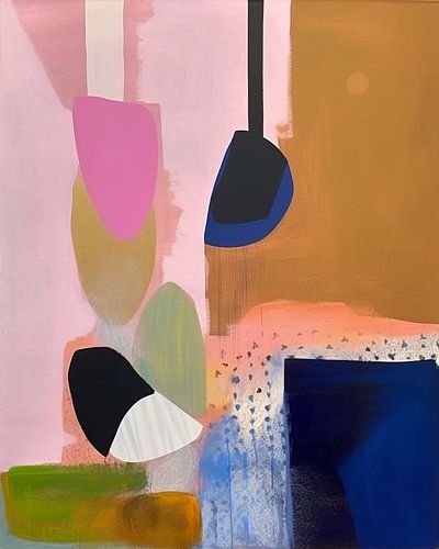 Moderne bunte abstrakte Malerei