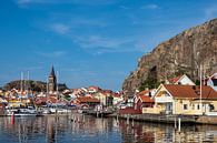 Blick auf die Stadt Fjällbacka in Schweden von Rico Ködder Miniaturansicht