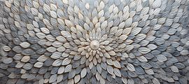 Mandala van Abstract Schilderij