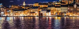 Stockholm night panorama by FotoSynthese