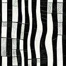 Art deco zwart wit patroon #I van Whale & Sons thumbnail