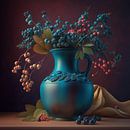 Blauw stilleven van Natasja Haandrikman thumbnail