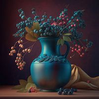 Blue still life