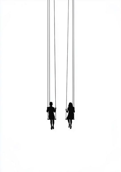 Together in the sky by Liv ter Riet