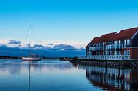 Blick auf den Hafen von Klintholm Havn in Dänemark von Rico Ködder Miniaturansicht