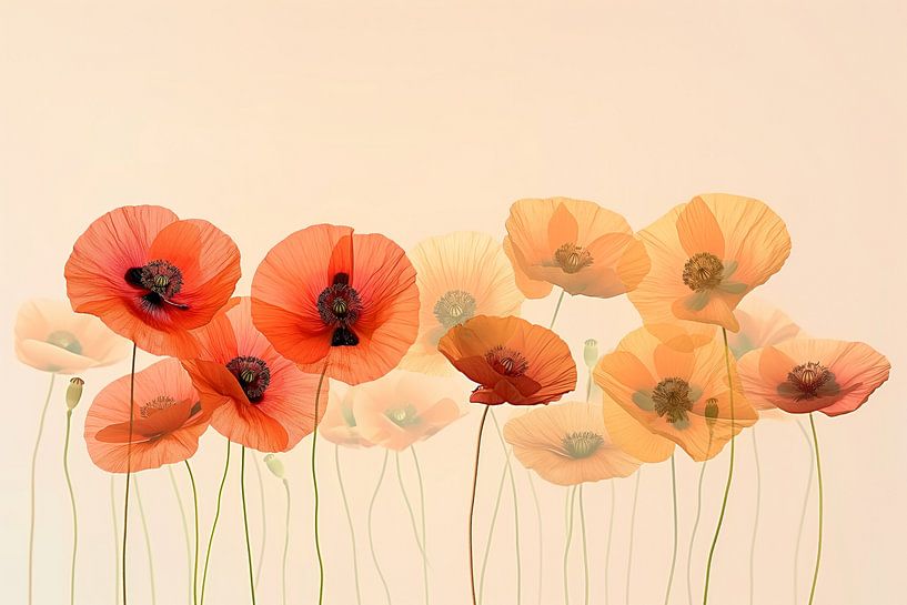 Mohnblumen von Bert Nijholt