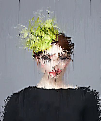 ....Hello you ! - Photo painting modern portraits #2022 von Igor Bajenov