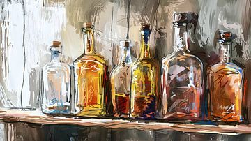 Kleurrijke flessen van Frank Heinz