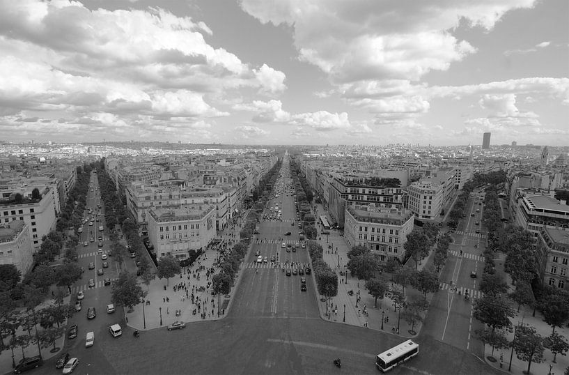 de straten van Parijs by ticus media