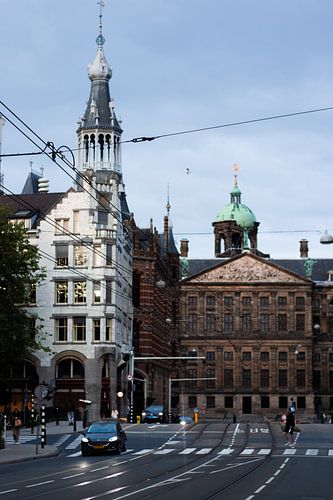 Vue de la ville d'Amsterdam, Pays-Bas
