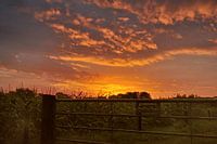 Avondrood Vallei Kanaal