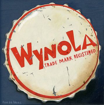 Vintage kroonkurken, Wynola van Rob de Vries, Realistische kunst