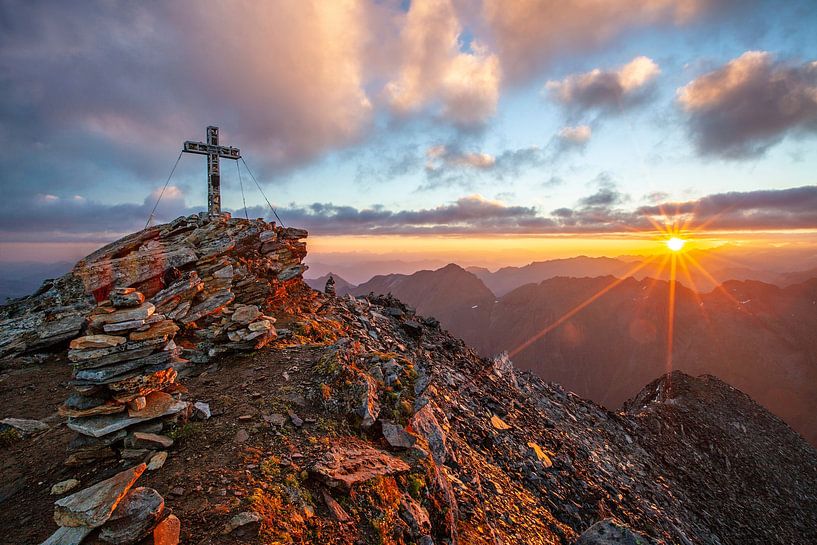 Start of the day on the Larmkogel at 3022m by Christa Kramer