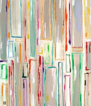 Abstract map van Atelier Paint-Ing