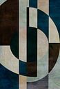 Mid Century Geographic Figures nr VI by Jan Keteleer (JanKé): A Journey Beyond the Canvas thumbnail