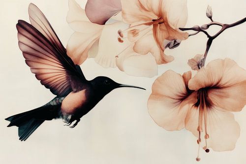 The Hummingbird and the Flower