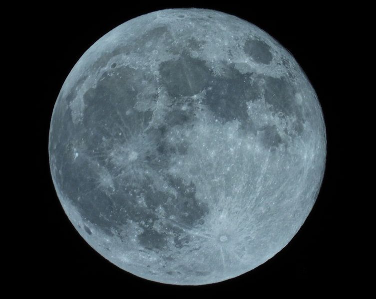 The Moon - Always a magical thing to look at by Ronald Pieterman