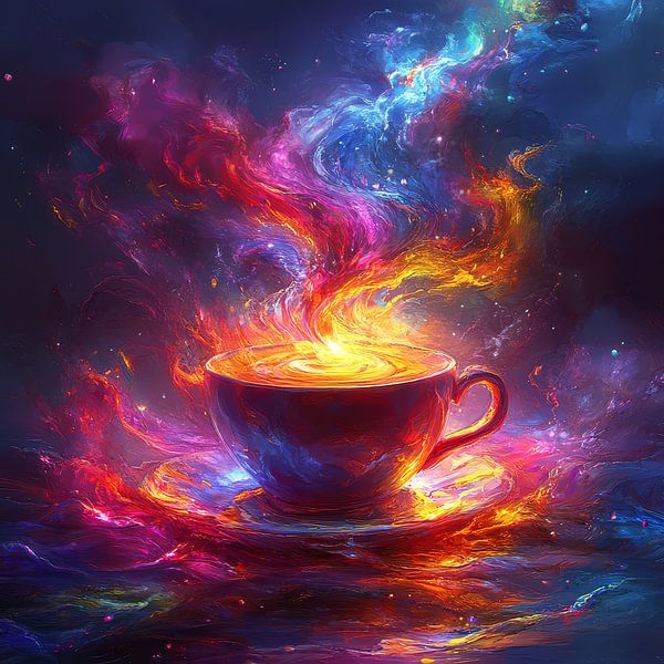 Kaffee-Fantasie von Egon Zitter