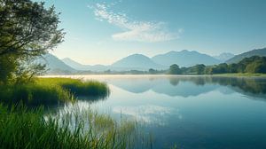 Idylle am Seeufer