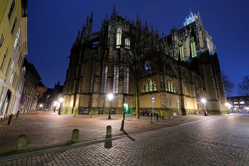 L'église Dom d'Utrecht vue de l'arrière par Donker Utrecht