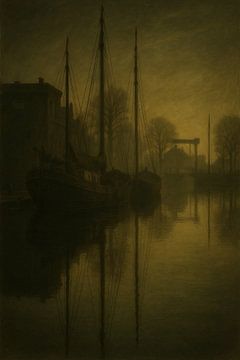 Gouda, museumhaven van Franka Poulain