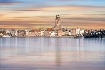 Skyline Deventer long exposure van Rob De Jong