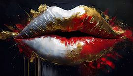 Lippen met kleuren