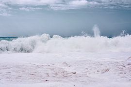 Schroffes Meer in Griechenland, Kefalonia von Jason King