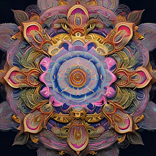 Uit de serie mandala-3