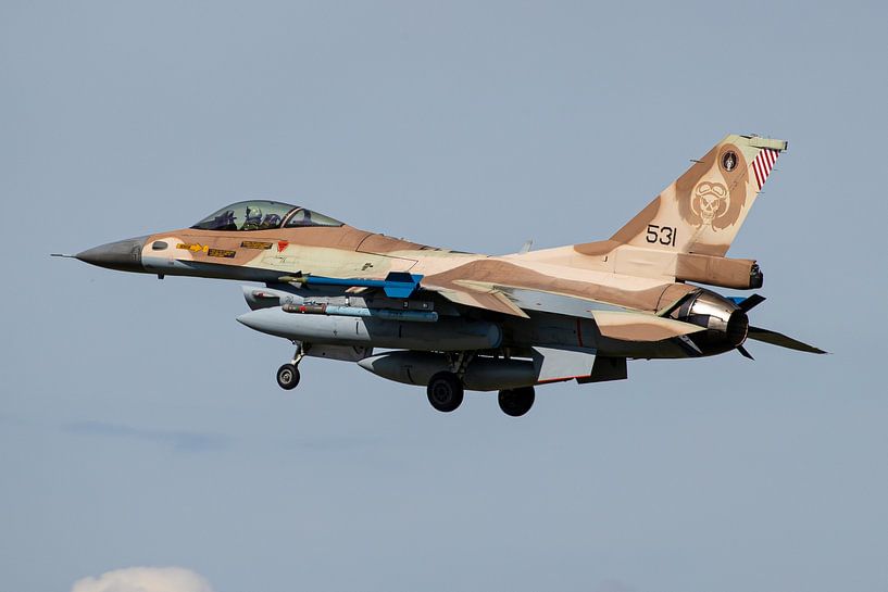 F-16 Fighting Falcon de l'armée de l'air israélienne par Dirk Jan de Ridder - Ridder Aero Media