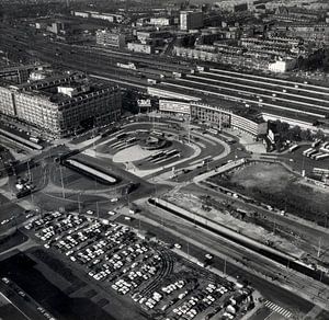 Rotterdam - Weena - Gare centrale 26-10-1967