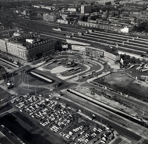 Rotterdam - Weena - Centraal Station 26-10-1967