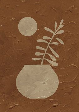 Terracotta Line No 02 by Treechild