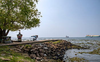 Hafen in Indien.