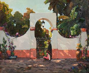 Anthony Thieme, Figuren, die am Tor warten