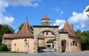 Porte de la vieille ville Rothenburg ob der Tauber