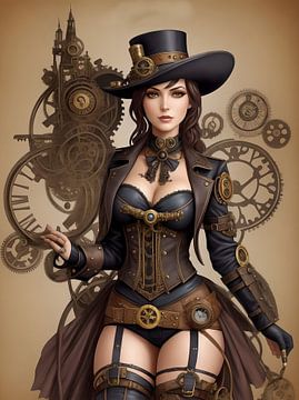 Femme steampunk II