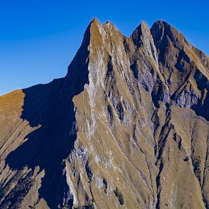 Panorama vom Kegelkopf, 1959m zur Höfats 2259m, Allgäuer Alpen