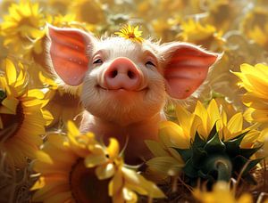Glückliches Schweinchen