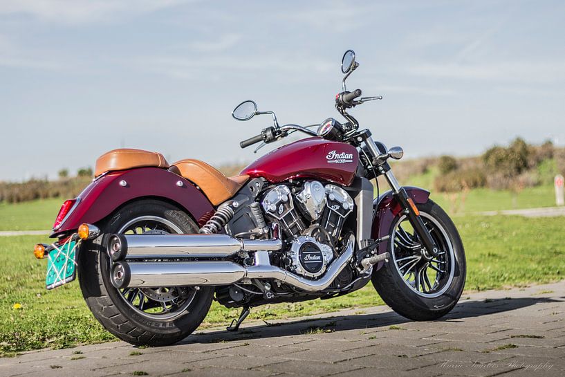 Indian Scout Red van Westland Op Wielen