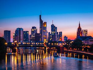 Sonnenuntergang in Frankfurt am Main