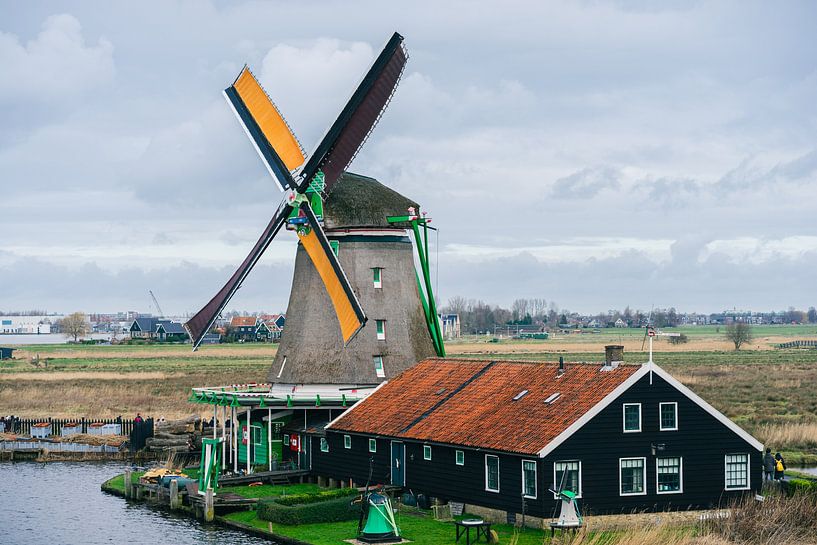 Zaanse Schans Amsterdam van Luis Emilio Villegas Amador