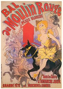 Jules Chéret - Bal du Moulin Rouge. Place Blanche