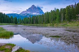Antornosee mit Drei Zinnen von Martin Wasilewski